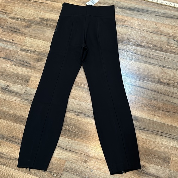 GOOD AMERICAN THE PONTE BOSS SKINNY PANT WOMEN SIZE 2 BLACK NEW - Picture 3 of 14